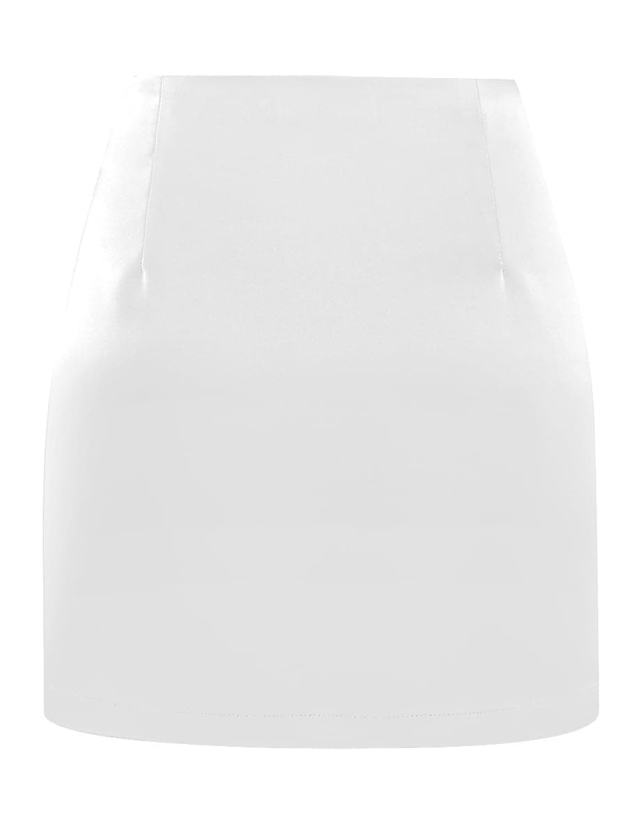 Satin Mini Skirts for Trendy Women