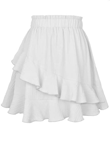 Ruffle Mini Skirt for Women.