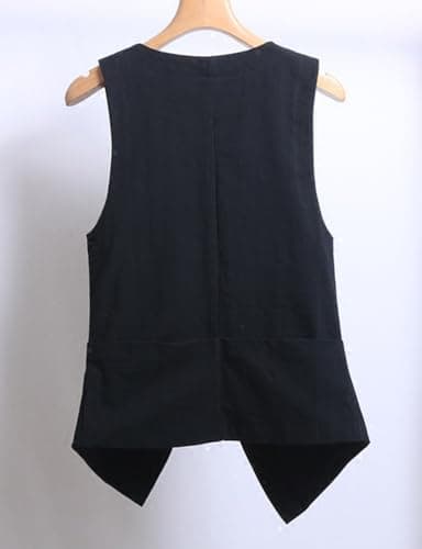 Sleeveless Linen Vest Tops for Women