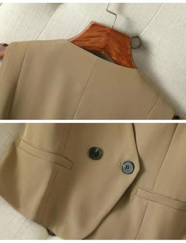 Women's Lightweight Sleeveless Blazer Vest