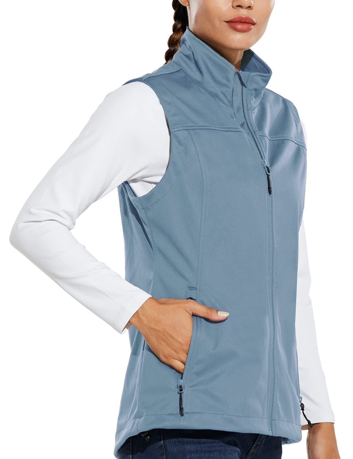 BALEAF Women's Lightweight Softshell Vest